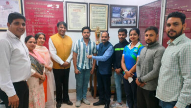 अग्रवाल महाविद्यालय के खिलाडियों ने ऑल इंडिया इंटर यूनिवर्सिटी किक बॉक्सिंग प्रतियोगिता में लहराया परचम
