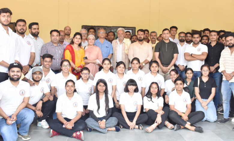 Such camps inspire purposeful life and social realization: Prof. Savita Bhagat