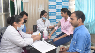 JC Free health camp organized at Bose University