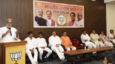 Lakhs of people of Faridabad will listen to Prime Minister Shri Narendra Modi's 100th Mann Ki Baat: Krishna Pal Gurjar