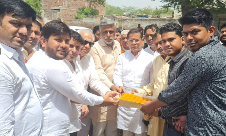 MLA Rajesh Nagar started construction of Budhena to Tigaon road