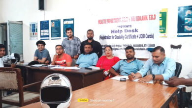 Nai Udaan Sanstha and Health Department Faridabad organized help desk camp at civil hospital of the district