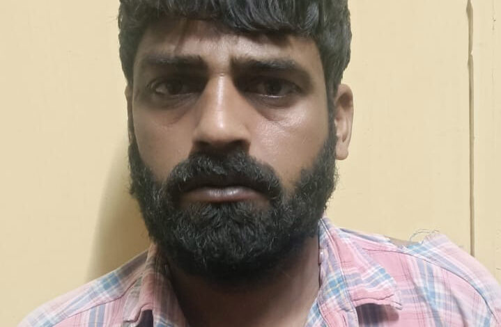 नशे के इंजेक्शन की तस्करी करने वाले आरोपी को क्राइम ब्रांच सेक्टर-30 ने किया गिरफ्तार