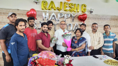 Rajesh Bhatia's 54th birthday was celebrated with great pomp and enthusiasm