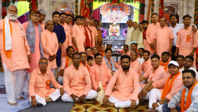 श्री संकट मोचन हनुमान मंडल कैली धाम द्वारा 32वां वार्षिकोत्सव श्री सालासर बालाजी एवं खाटू श्याम मंदिर में बड़ी धूमधाम से मनाया गया