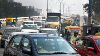 Badkhal Badkhal railway overbridge closed for repair, traffic jam on alternative routes