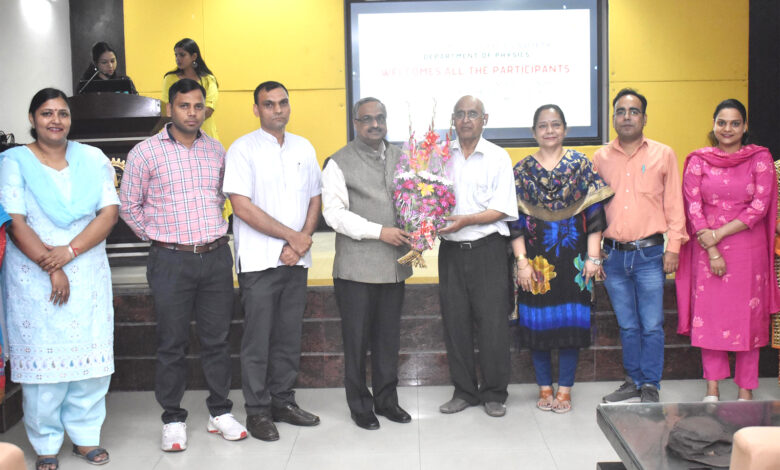 Workshop on manufacturing and characterization of electronic components started