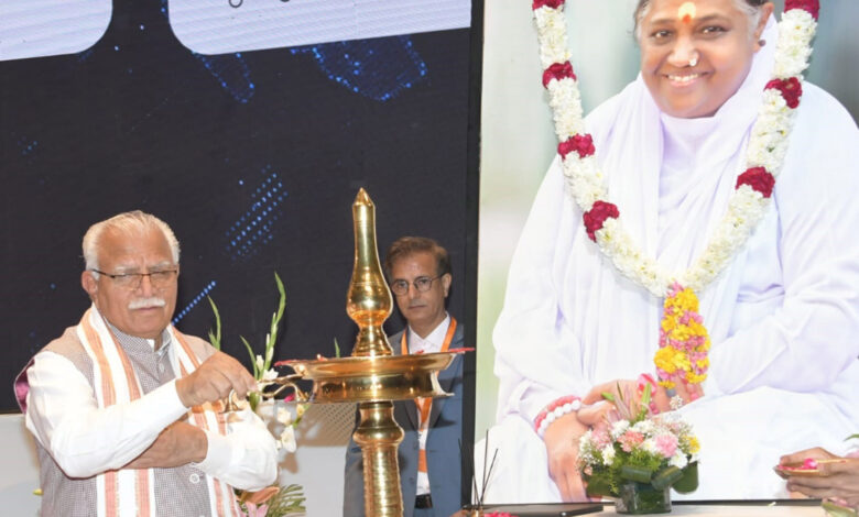CM inaugurates C-20 Summit on Integrated Holistic Health at Amrita Hospital, Faridabad