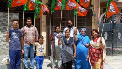 भाजपा स्थापना दिवस के अवसर पर सेवा प्रकोष्ठ पलवल ने किया सराहनीय कार्य