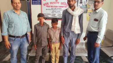 ऑपरेशन स्माइल के तहत क्राइम ब्रांच कैट ने टाउन पार्क सेक्टर 12 से 3 बच्चों को किया रेस्क्यू