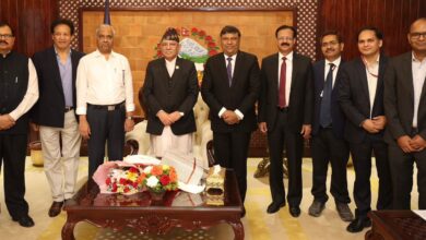 एनएचपीसी के अध्यक्ष व प्रबंध निदेशक ने नेपाल के प्रधानमंत्री से मुलाकात की -