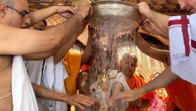 इस्कॉन मंदिर फरीदाबाद ने गदाधर पंडित के आविर्भाव दिवस के रूप में मनाया