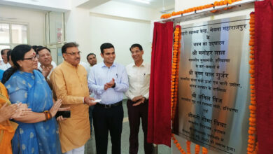 मुख्यमंत्री ने किया मेवला महाराजपुर में बने अर्बन हेल्थ सेंटर का उद्घाटन