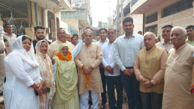 कैबिनेट मंत्री मूलचंद शर्मा ने दी तिरखा कॉलोनी वासियों को आरएमसी रोड की सौगात
