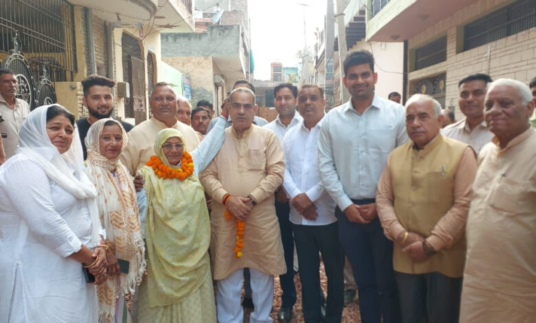 कैबिनेट मंत्री मूलचंद शर्मा ने दी तिरखा कॉलोनी वासियों को आरएमसी रोड की सौगात