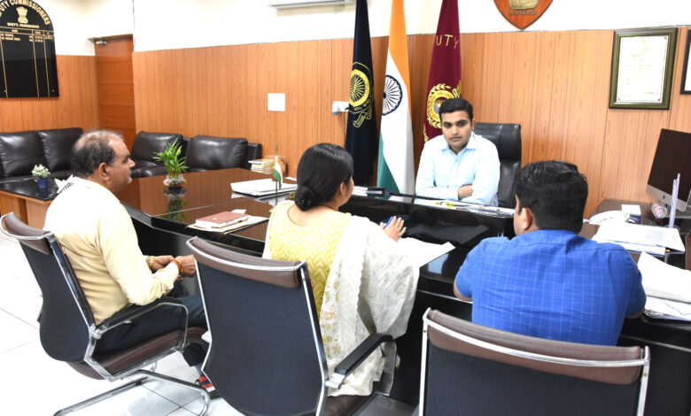 According to the instructions of the NGT, the officers of the departments must review the treatment plant in coordination: DC Vikram Singh
