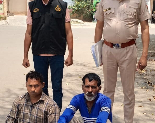 Crime Branch BPTP team arrested two accused including 232 grams of ganja