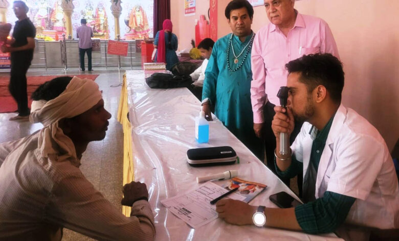 250 people got their eyes checked in the eye checkup camp