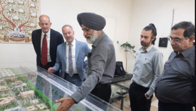 US delegation visits Shri Vishwakarma Kaushal Vishwavidyalaya