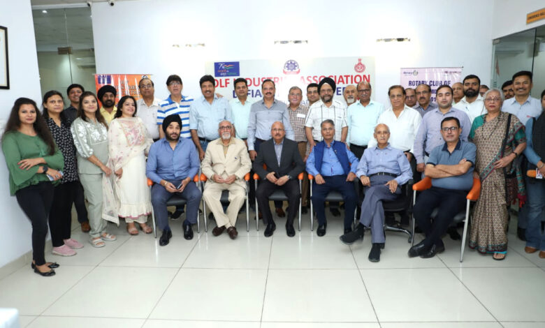 रोटरी क्लब फरीदाबाद मिडटाउन और डीएलएफ इंडस्ट्रीज एसोसिएशन द्वारा विशेष कार्यक्रम का आयोजन