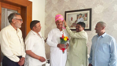 We all will get the benefit of the experience of JJP's newly appointed district president Krishna Jakhar: Umesh Bhati
