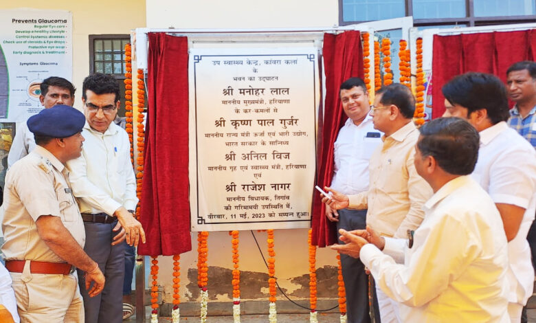 Manohar government providing health facilities from door to door: Rajesh Nagar