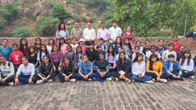 सोहना दमदमा स्थित हाॅली डे चिल्ड्रन होम में बच्चों ने की जमकर मस्ती
