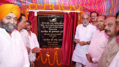 BJP government got equal development work done in the whole country without discrimination: Union Minister Krishan Pal Gurjar
