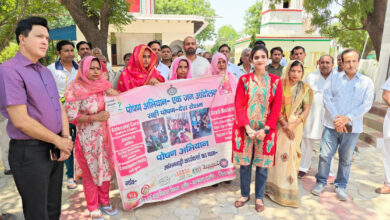हरियाणा उदय कार्यक्रम के तहत स्वच्छ भारत मिशन के अंतर्गत गांव सागरपुर में गांव में स्वच्छता अभियान चलाया