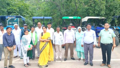ADC Aparajita handed over tractors to 8 farmers for farming on 50 percent subsidy