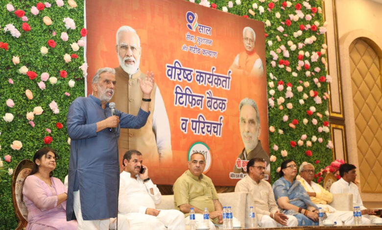 9 years of state and central government dedicated to service, good governance and poor welfare: Krishna Pal Gurjar