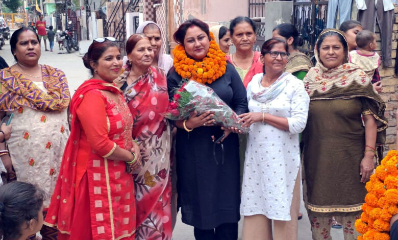 Jaya Sharma became the district president of Mahila Congress