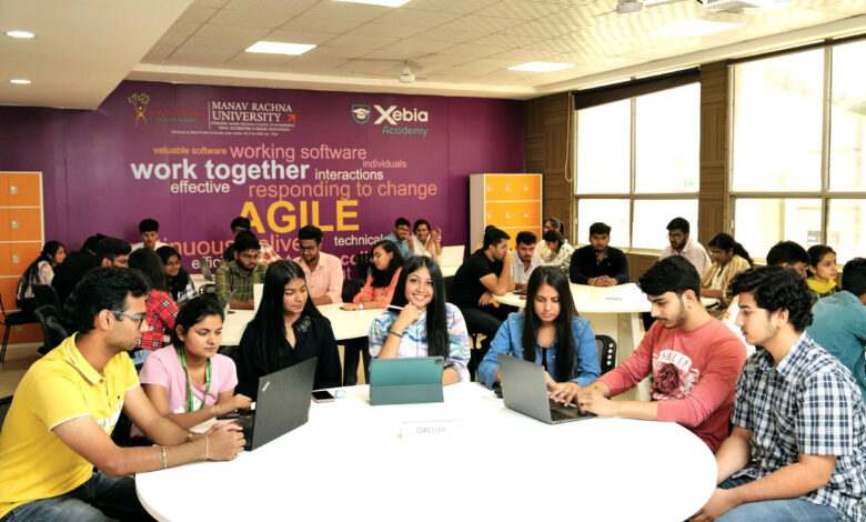 Manav Rachna International Institute of Research and Studies is included in the top-4 in the state in the NIRF ranking of the Ministry of Education