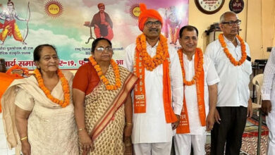 Dr. Gajraj Singh Arya became the head of Arya Samaj Sector-19