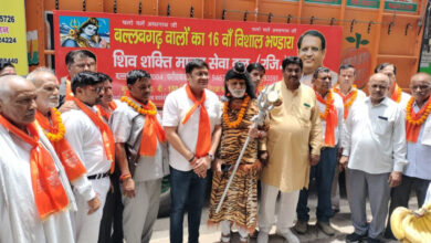 बम बम भोले के जयकारों के साथ रवाना किया अमरनाथ यात्रियों के लिए भंडारे का सामान : युवा भाजपा नेता अमन गोयल