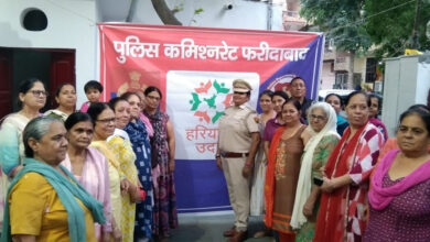 हरियाणा उदय कार्यक्रम के अंतर्गत इंस्पेक्टर सुनीता ने शहर वासियों को महिला व बाल अपराध, नशा मुक्ति सहित सामाजिक मुद्दों के प्रति किया जागरूक