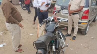 फरीदाबाद पुलिस ने विशेष अभियान चलाकर पटाखा की बुलेट मोटरसाइकिल व ओवर स्पीड सहित अन्य यातायात नियमों का उल्लंघन करने वाले 1610 वाहन चालकों का काटा चालान