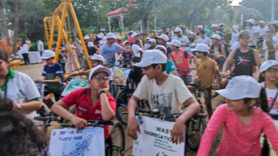 साइकिल रैली निकालकर आमजन को पर्यावरण के प्रति किया जागरुक