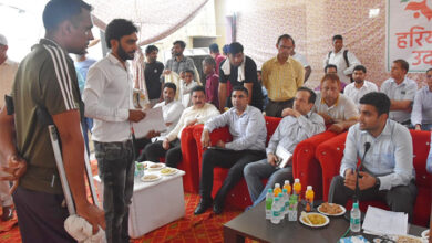 डीसी विक्रम सिंह ने गांव कांवरा में हरियाणा उदय अभियान के तहत किया जन संवाद