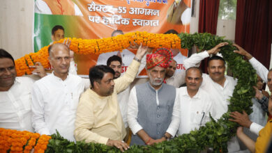 देश की बागडोर प्रधानमंत्री मोदी के हाथों में सुरक्षित : केंद्रीय राज्यमंत्री कृष्ण पाल गुर्जर
