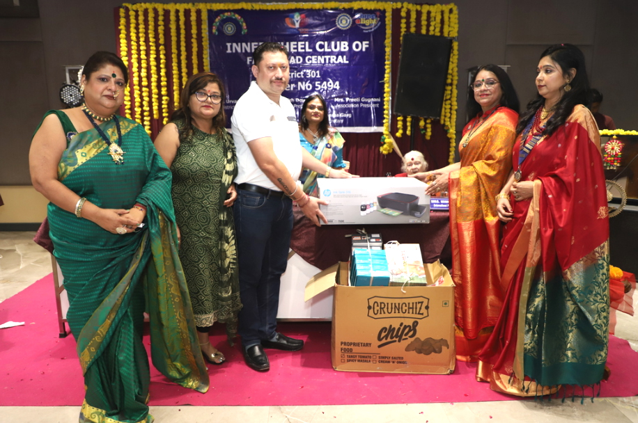 Swearing-in ceremony of Innerwheel Club of Faridabad Central organized, new innings started with social work