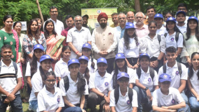 जे.सी. बोस विश्वविद्यालय द्वारा 'एक पौधा, एक संकल्प' के साथ 'हरियाली पर्व' का शुभारंभ