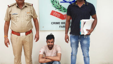 वाहन चोरी करने वाले आरोपी को मोटरसाइकिल सहित क्राइम ब्रांच सेक्टर 56 की टीम ने किया गिरफ्तार,