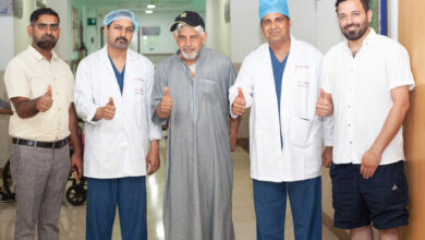 59-year-old patient with chip in brain got rid of wheelchair