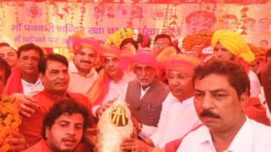 केन्द्रीय राज्य मंत्री कृष्ण पाल गुर्जर और कैबिनेट मंत्री मूलचंद शर्मा ने लोगों को रक्षा बंधन के राष्ट्रीय पर्व पर दी बधाई और शुभकामनाएं