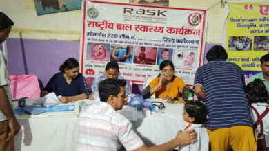 स्लम बस्तियों  के बच्चों के पुनर्वास लिए प्रशासन द्वारा आज लगाया गया तीसरा कैम्प