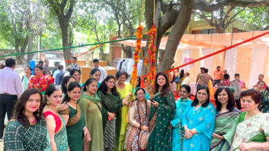 राजकीय महाविद्यालय फ़रीदाबाद में तीज मेले का आयोजन