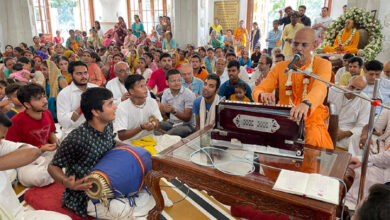 इस्कॉन फ़रीदाबाद में 31 अगस्त को बलराम जयंती बड़े हर्षोल्लास के साथ मनाई गई। बलराम प्राकट्य दिवस सदैव राखी मनाये जाने वाले दिन ही पड़ता है