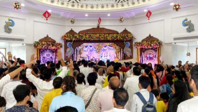 दिव्य हर्षोल्लास के साथ इस्कॉन मंदिर फ़रीदाबाद में जन्माष्टमी महोत्सव बहुत ही धूमधाम से मनाया गया