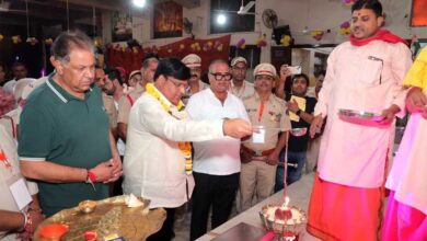 Janmashtami festival celebrated with pomp in Siddhapeeth Shri Hanuman Temple